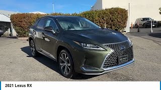 2021 Lexus RX 2T2HGMDA5MC061554 MC061554DP OFFERS FINANCE Roseville SUV CROSSOVERS CARS LEXUS BUDG [upl. by Htiduj127]