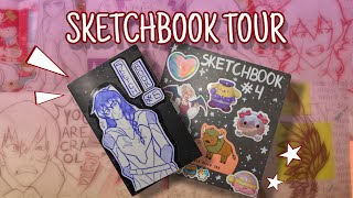 Sketchbook tour 4 amp 6  double the fun [upl. by Ariamo]