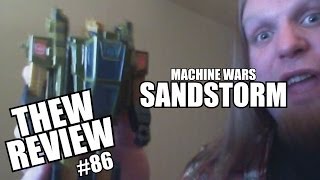 MW Sandstorm Thews Awesome Transformers Reviews 86 [upl. by Niuq]