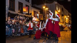 Christmas parade Killarney Ireland [upl. by Enwahs620]