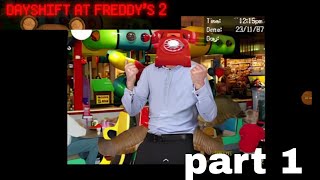 Dayshift at freddys 2 bad choice part 1 [upl. by Azarcon]