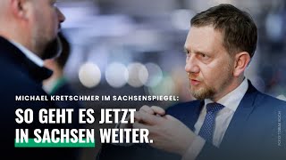 Wie geht es jetzt weiter in Sachsen Herr Kretschmer [upl. by Cired724]