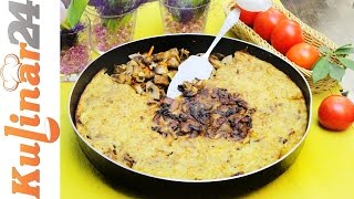 Kartoffelauflauf mit Champignons vegetarisch [upl. by Dione799]