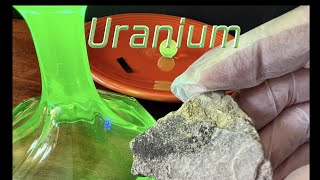 Radioactivity of Uranium Ore vs Uranium Metal Fiestaware and Uranium Glass [upl. by Iormina]