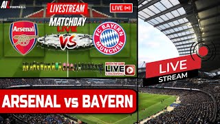 ARSENAL vs BAYERN MUNICH Live Stream HD UCL UEFA CHAMPIONS LEAGUE QUARTER FINAL Football Coverage [upl. by Nilak]