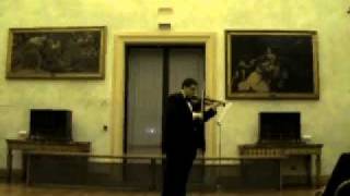 Giulio Menichelli esegue Paganini Capriccio n° 16 ai Musei Capitolini di Roma [upl. by Flannery756]