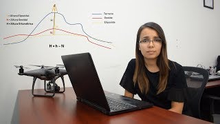 Altura Ortométrica  Topografía con Drones [upl. by Dott]