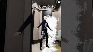 Gojo vs Drake Hollow White 🤣🙏gojo gojosatoru jjk jujutsukaisen drake anime vrchat meme [upl. by Johns]