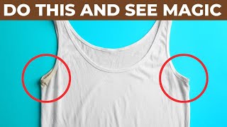 How to Get Deodorant Stains Out of Shirts QuicklyEasy Home Tricks [upl. by Naujak]