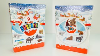 Распаковка старых киндер сюрпризов Натунс Новогодние Old Kinder Surprise Unboxing Natoons [upl. by Arama]