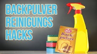 Top 5 Reinigungs Tricks mit Backpulver für Zuhause [upl. by Eibot]