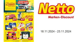 Netto MarkenDiscount Prospekt DE  vom 1811 bis 23112024 [upl. by Pell]