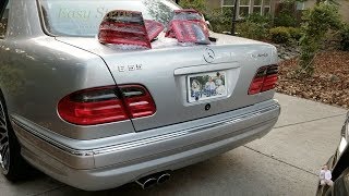 E55 Mercedes Benz LED Tail Light Upgrade  E Class  W210 [upl. by Boswall1]