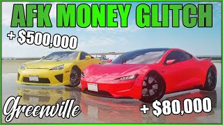 MAKE MILLIONS FAST  AFK MONEY GLITCH  Roblox Greenville Wisconsin  GV4  GV [upl. by Acenes]