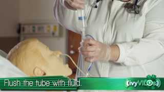 Feeding Tube Skills Giving Medication [upl. by Lowery]