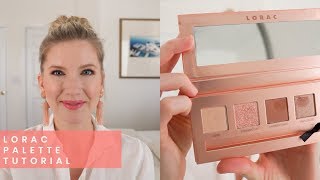 Lorac Unzipped Unfiltered Palette Tutorial [upl. by Anirol876]