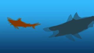 Bull Shark Vs Cretoxyrhina [upl. by Bandur]