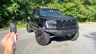 2023 Ford F 150 Raptor R Start Up Exhaust Test Drive Walkaround POV and Review [upl. by Nodab]