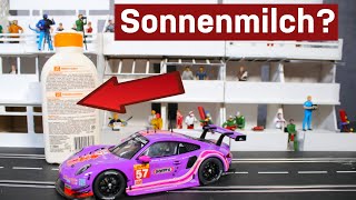 Sonnencreme auf Originalreifen Slotcartuning mit Resten aus dem Urlaub [upl. by Nashbar985]