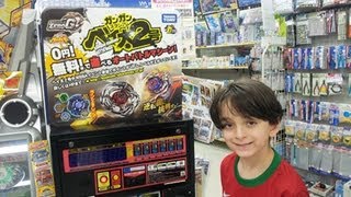 Beyblade Japan Trip Day 10  Beyblade Arcade Machine at Bic Camera  Shinjuku Tokyo [upl. by Dorolice]