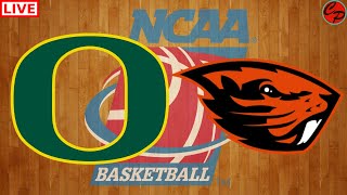 Oregon vs Oregon State College Basketball Live Game Cast amp Audio [upl. by Blanca874]