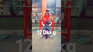 120kg chest workout [upl. by Iggie]