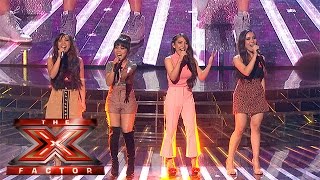 4th Impact performs for their place in the competition  Week 5 Results  The X Factor 2015 [upl. by Tella]