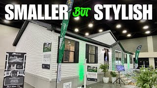 WELL ROUNDED manufacturedmodular home thats SUPER STYLISH Prefab House Tour [upl. by Ecertal238]