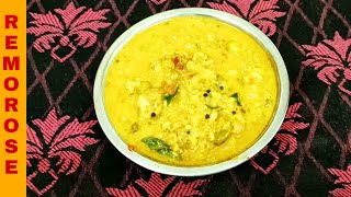 sow sow lettuce kootu recipe in Tamil How to make sow sow kootu recipe at home [upl. by Austreng593]