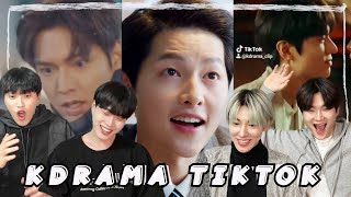 KOREAN REACT TO KDRAMA TIKTOKS YOU WILL RELATE TO [upl. by Henig]