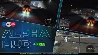 Alpha HUD for FiveM Scripts Enhance Your Roleplay Interface  Eyes Store Official Guide [upl. by Aihsemot]