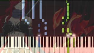 Fairy Tail OP 6 Fiesta Piano Synthesia Tutorial [upl. by Oram]