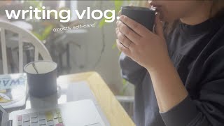 another writing vlog including a book haul and anxiety [upl. by Carney]