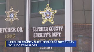 Letcher County sheriff pleads not guilty to judges murder asked to resign [upl. by Rosaleen]