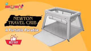 Newton Travel Crib Review  The Perfect Blend of Convenience and Comfort [upl. by Uhej]