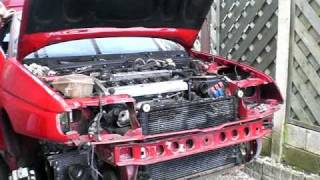 Alfa Romeo 145 conversion with a Fiat Coupe 20V turbo running gear [upl. by Anicul]