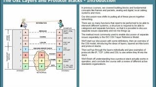 The OSI Layers and Protocol Stacks Networking Course [upl. by Nonnelg]