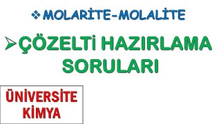 ÇÖZELTİ HAZIRLAMA SORULARI SORU ÇÖZÜMÜ  1VİDEO [upl. by Amelus]