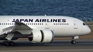 JAL訓練 Landing JAL Boeing 7878 Dreamliner JA825J Centrair International Airport [upl. by Sharlene163]