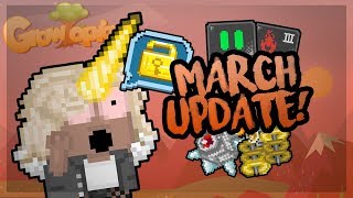 Growtopia  MARCH UPDATE How to use Cyblocks  Growmoji bug  New text colors [upl. by Hoffer]