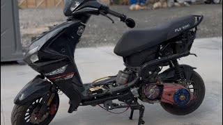 laborday hellbentscooters Raptor Elite 200 prototype update [upl. by Gut]