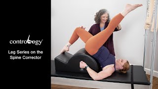 Classical Pilates Leg Series on the Spine Corrector  Contrology® Exercise Break [upl. by Lynea]