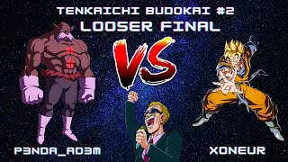 TENKAICHI BUDOKAI XBOX 2  LOOSER FINAL P3NDAAD3M VS XONEUR [upl. by Columba257]