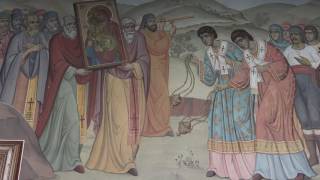 Trodoos mountain Monastery Kykkos Omodos  Cyprus 4K [upl. by Anaizit]