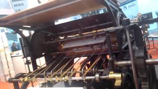 Koening amp Bauer Old Lithographic printing press [upl. by Raval]