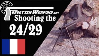 Shooting the Chatellerault FM 2429 Light Machine Gun [upl. by Johst]