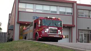 Toronto Fire Rescue 235 Responding [upl. by Naillimxam]