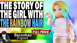 The Story Of The Girl With The Rainbow Hair FULL MOVIE  roblox brookhaven 🏡rp [upl. by Dianne]