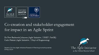 The Agile Initiative Cocreation and stakeholder engagement [upl. by Debra]