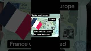 FRANCE 🇫🇷 VISA SUCCESSFULLY DONE [upl. by Einohtna]